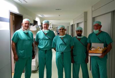 Gste aus Saudi-Arabien zu Gast in meiner Abteilung.